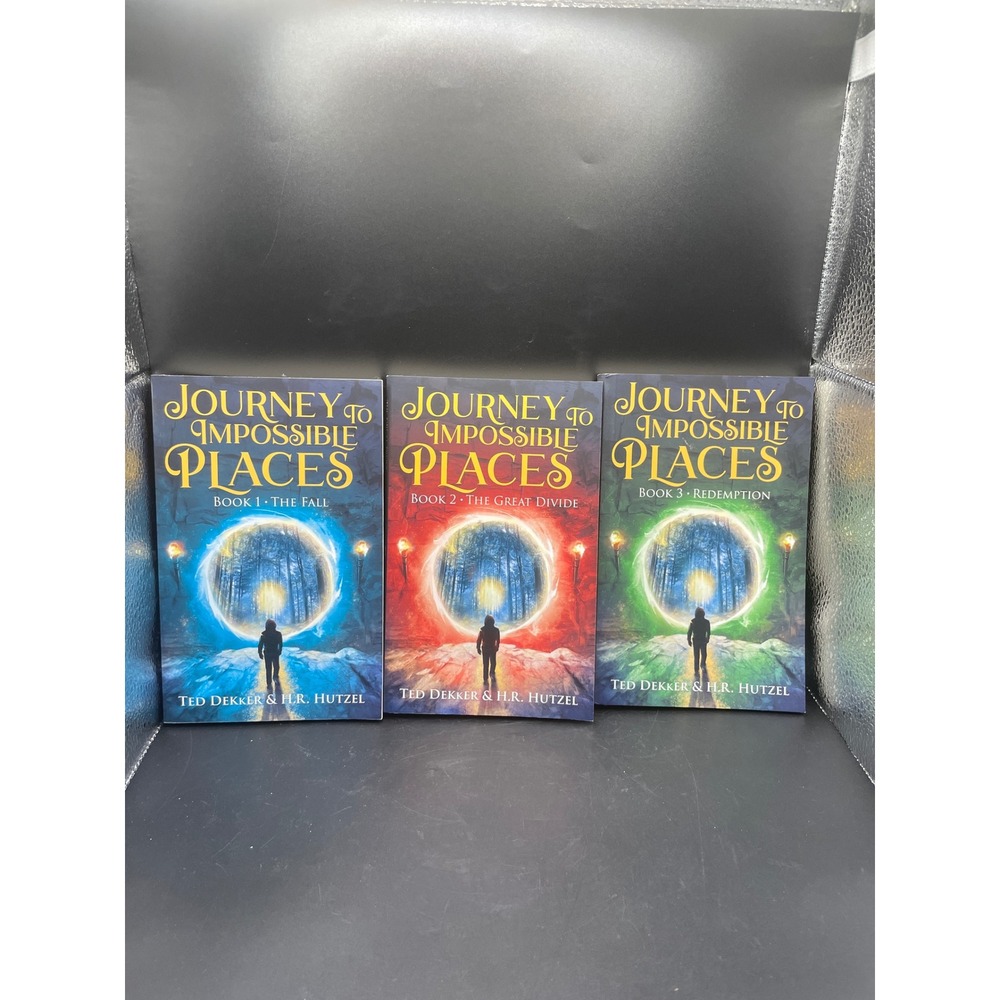Ted Dekker Journey to Impossible Places Books 1-3 Set The Fall Lumina Series